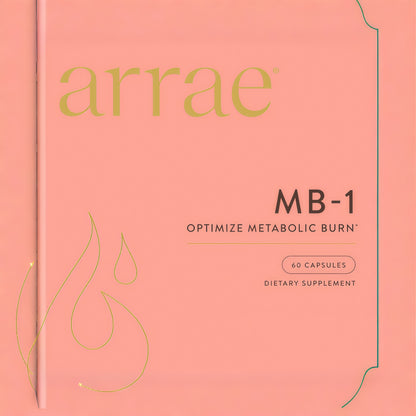 Arrae MB-1, Natural Dietary Supplement, Control Appetite, Increase Energy, Support Healthy Metabolism, 60 Capsules